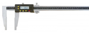 Digitální posuvné měřítko s rozsahem do 500 mm, s možností volby mezi metrickou a palcovou soustavou (SOMET).