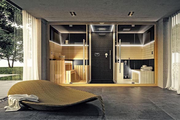 Infrasauna pro boj se zimou (ilustrační fotografie)