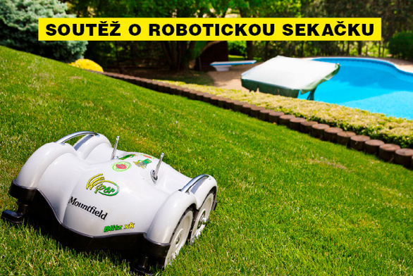 Vyhrajte robotickou sekačku s dokovací stanicí!