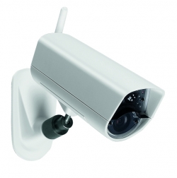 EYE-02 je bezpečnostní a monitorovací kamera, která v sobě slučuje funkce pěti různých detektorů (JABLOTRON).