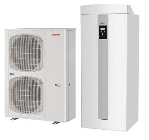 Tepelné čerpadlo vzduch/voda Sanio CO2 Eco 9 kW (CIUR).