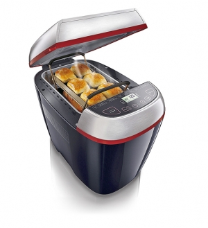 Nová pekárna HD 9040 se14 programy má i speciální doplněk na přípravu českých buchet a speciálního pečiva. Cena 4 299 Kč (PHILIPS).