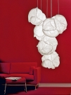 Cloud, polyester, formovatelný a ohnivzdorný, cena od 9 400 Kč (Belux, dodává BULB).