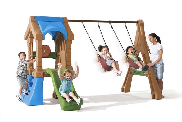 Zábavné centrum Play Up Gym Set – hřiště STEP2 obsahuje vše potřebné pro pohybové vyžití vašich ratolestí a je vyrobeno z kvalitního plastu (BABYWELT).