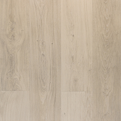 Podlaha z kolekce Classic, dekor Dub bělený bílý, design s jednotlivými, dvojitými nebo trojitými prkny, cena 455 Kč/m² (QUICK STEP).