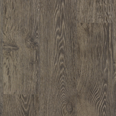 Laminátová podlaha z kolekce Largo, dekor Dub výběrový šedá prkna, drážky odpovídající charakteru dřevěného designu, žádný vzor se neopakuje, cena 887 Kč/m² (QUICK STEP).