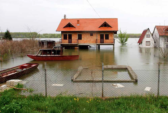 Bazény po velké vodě