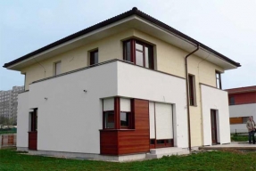 Zahrada v nové luxusní čtvrti