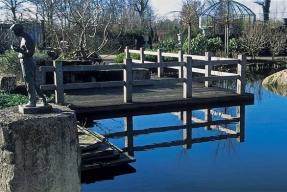 Dřevěné zahradní mosty a lávky