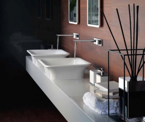 Italský výrobce Gessi je na poli koupelnových zařizovacích předmětů světovou špičkou (DESIGN BATH).