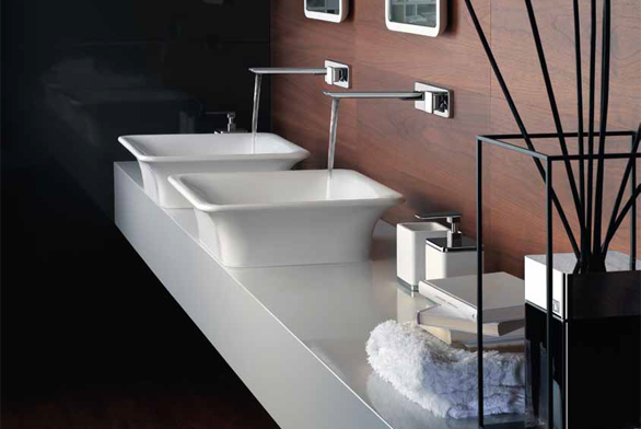 Italský výrobce Gessi je na poli koupelnových zařizovacích předmětů světovou špičkou (DESIGN BATH).