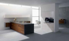 K nejmodernějšímu pojetí kuchyně patří sestava skládající se z kompaktního úložného prostoru na celou výšku místnosti.