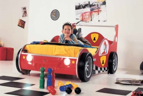 Dětský pokoj jako dobrodružná jízda