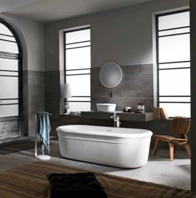 Vana Epoque (PORCELANOSA), kompozitní materiál KriOn, 180 x  80 cm, hloubka 56 cm, cena 178 838 Kč, SPA HOME.