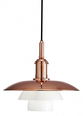 Limitovaná edice světla PH 3 ½-3 (Louis Poulsen) z mědi ke 120. narozeninám designéra Poula Henningsena, Ø 33 cm, v. 30,7 cm, cena od 35 937 Kč, www.stockist.cz.