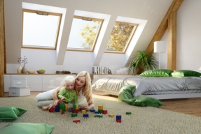 Střešní okno v souvislosti se zateplením celé budovy