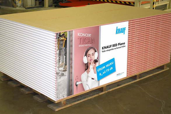 Knauf RED Piano, paleta