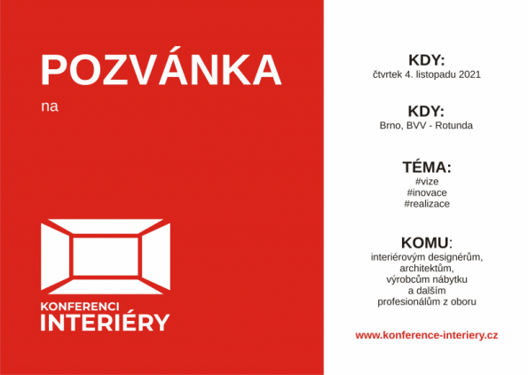 Konference INTERIÉRY 2021