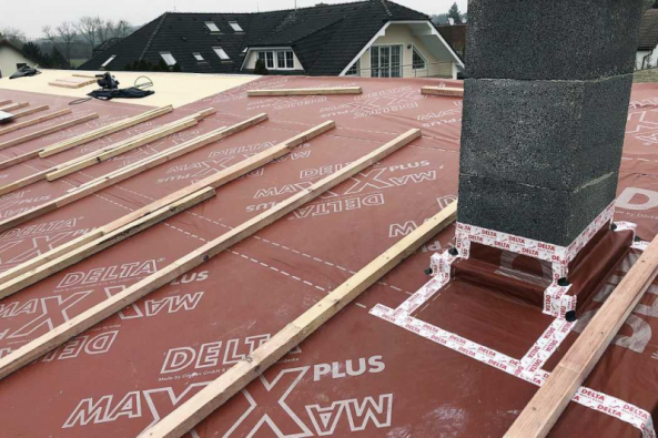 Ověřené materiály a pracovní postupy jsou základem funkční střechy (zdroj: Dörken)