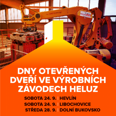 Dny otevřených dveří ve výrobních závodech HELUZ