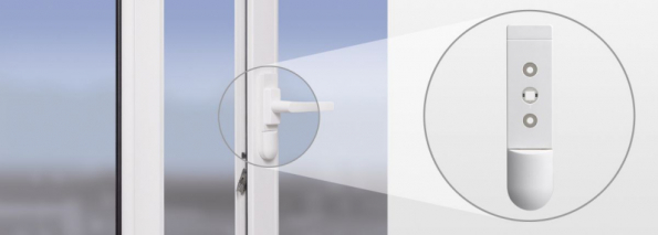 Chytrá domácnost a okenní kontakt, kontrola otevřených oken - ABB-free@home
