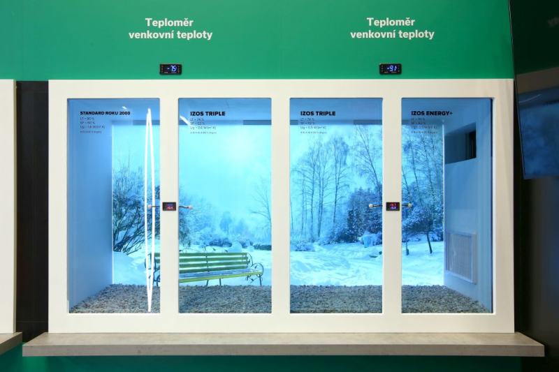 HELUZ IZOS představil na veletrhu FOR PASIV zasklení, které zajistí až 30% úsporu na vytápění 