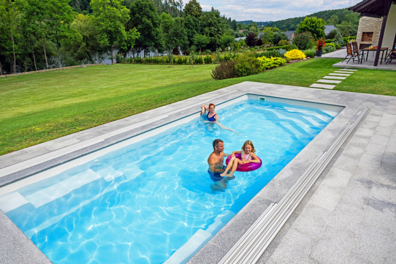 Keramický bazén Compact, model Rubín