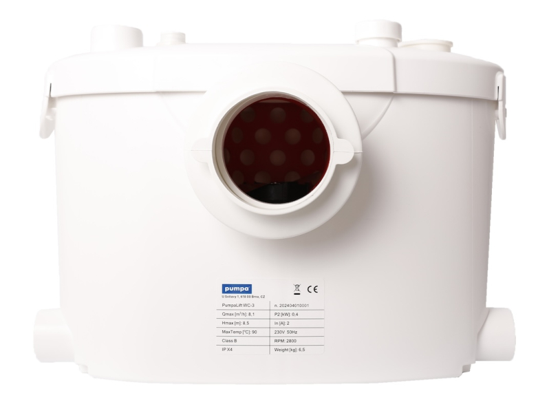 Přečerpávací zařízení PUMPALIFT pro využití na WC produkt