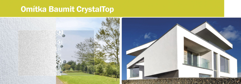 Baumit CrystalTop omítka