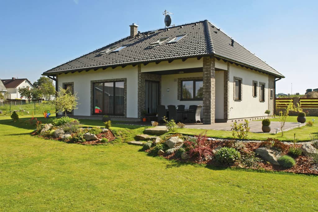 Dřevostavba v toskánském stylu v Západních Čechách