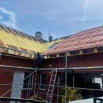 Postup sanačních prací na střeše, která již neplnila požadavky uživatele