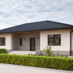 Fasáda může mít podobu přesně podle představ investora – od moderních keramických ploch po přírodní kamenné akcenty