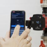 Ovládání oběhového čerpadla Grundfos ALPHA2 GO prostřednictvím chytrého telefonu