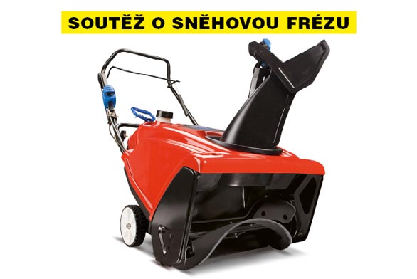 Soutěž o sněhovou frézu za 28 000!