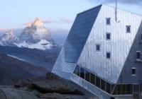 Unikátní horská chata Neue Monte Rosa Hütte; Foto: Tonatiuh Ambrosetti.