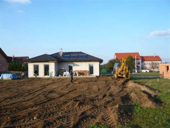 Dřevostavba čeká na jaro
