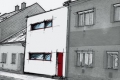 Navrhovaná rekonstrukce - pohled z ulice Navrhovaná rekonstrukce - pohled z ulice