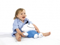 MP3 přehrávač Toby (Topcom), jednoduchý způsob ovládání, obsah je snadné měnit, vnitřní paměť 512 MB, cena 1 499 Kč, FOR BABY.