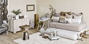 Ve stylu Zara Home můžete vybavit celý obývací pokoj.