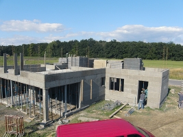 11. den montáže – stavba podkroví