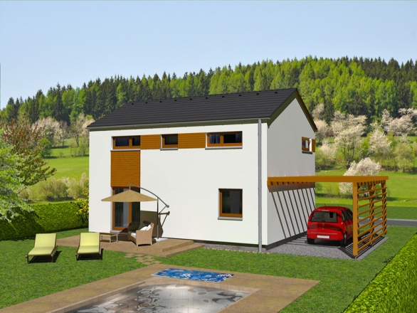 KUBIS 631, dřevěný obklad