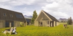 Druhé místo v kategorii novostavby získala dvojice Juraj Kačenka a Eva Bírová z FA VUT v Brně za projekt Country Houses.
