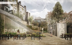 Zvláštní cenu poroty dostaly studentky z Bratislavy (STU) a Brna (VUT) za zcela ojedinělý projekt revitalizace sklepů RAW Restaurant.