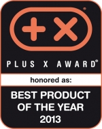 Označení Plus X Award nese jedno z nejprestižnějších celosvětových ocenění, které každoročně uděluje porota této přehlídky nejlepším průmyslovým produktům napříč rozličnými technologiemi i nejrůznějšími obory.