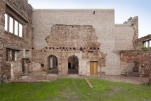 Sídlo Astley Castle v hrabství Warwickshire
