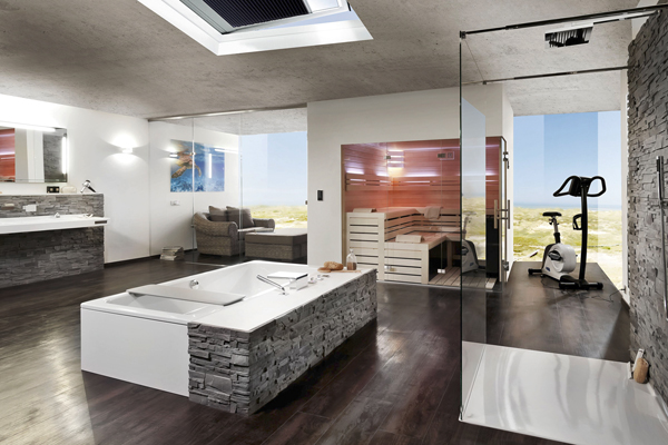 Vinylova krytina Wineo DESIGNline Connect_Laguna KingSize, dekor Vintage Mocca (KPP).