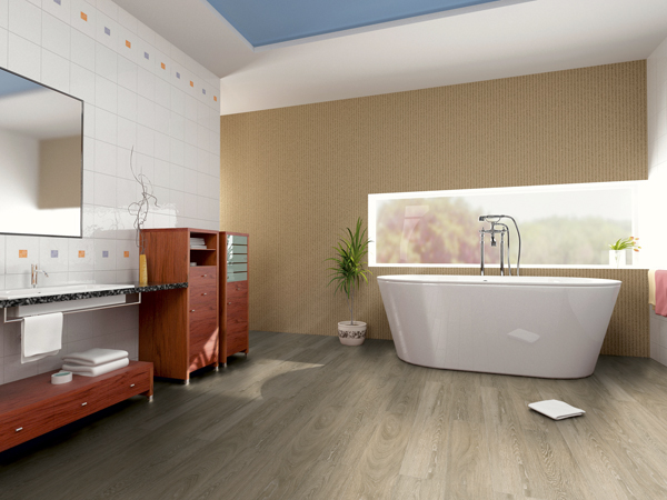 Vinylova krytina Wineo DESIGNline Connect_Laguna KingSize, dekor Vintage Mocca (KPP)