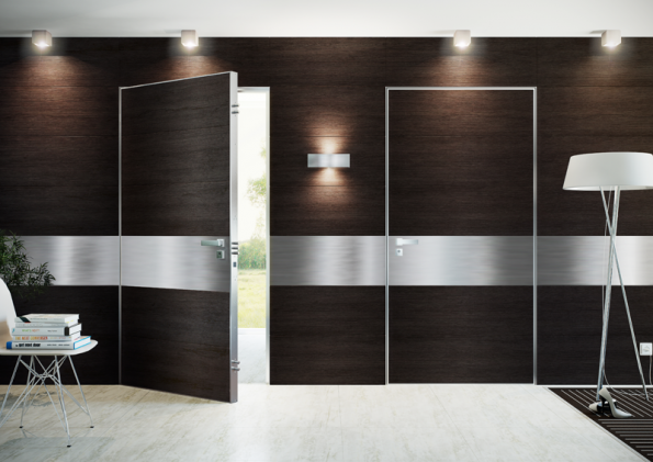 Bezpečnostní bezfalcové dveře typ SD 104 - designová novinka (NEXT)