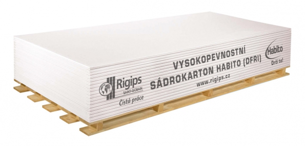 Svými vlastnostmi je sádrokartonová deska Habito schopna takřka plnohodnotně nahradit zděné příčky.