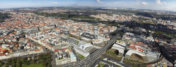 Penta - developerský projekt Central Bussines District, Masarykovo nádraží